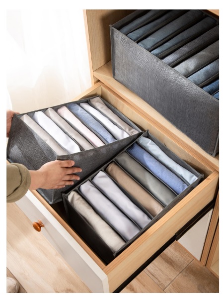 Caja de almacenamiento de ropa gris ropa 3 - sh2305027760312106